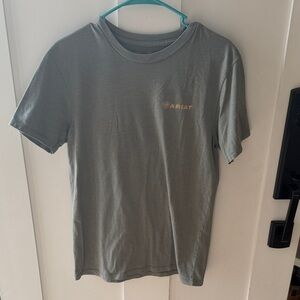 Ariat Short Sleeve Logo Tee in Olive